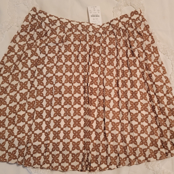 J. Crew Factory Pleated Mini Skirt - Picture 2 of 4